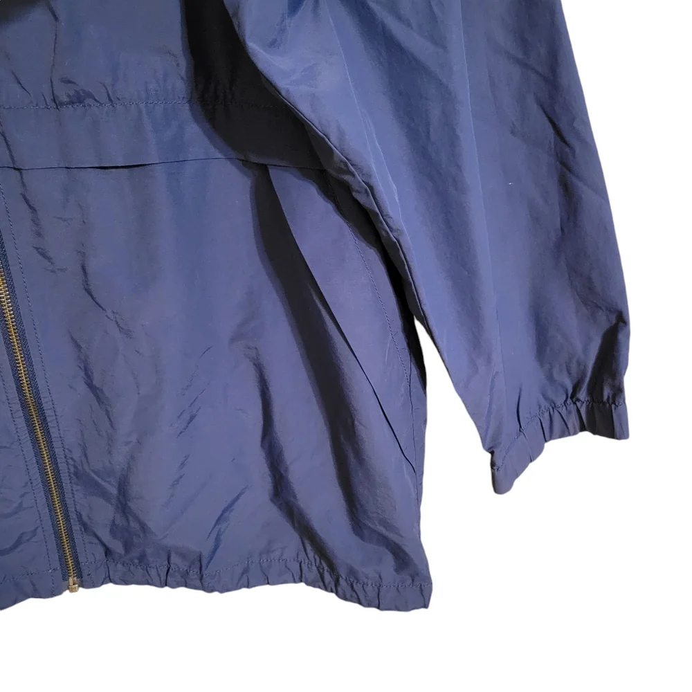 Eileen Fisher Weather Resistant Lightweight Blue Jacket